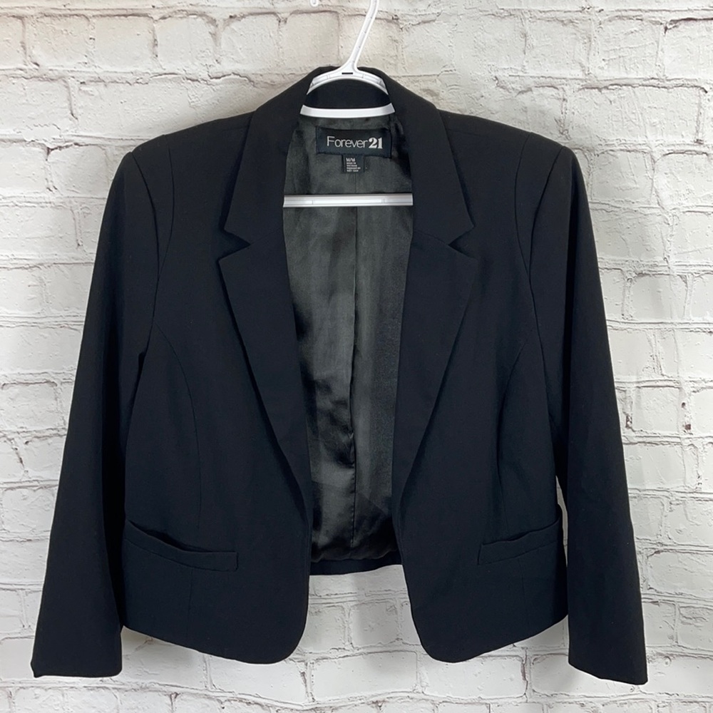 Forever 21 Black Blazer